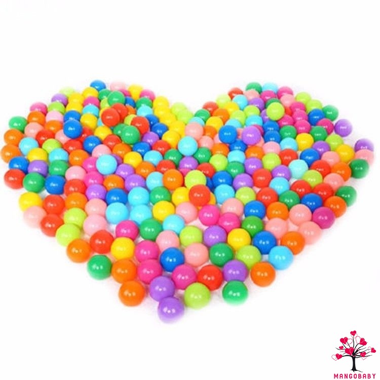 ภาพสินค้าMG ลูกบอลพลาสติก หลากสีสัน จำนวน 100 ลูก จากร้าน mangobaby2018.th บน Shopee ภาพที่ 4