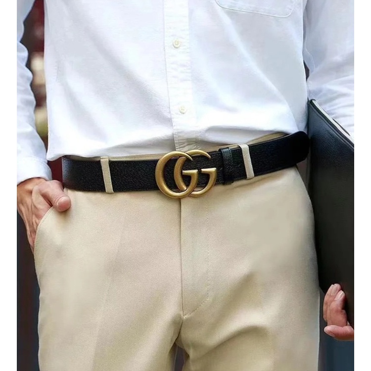 เข็มขัดหนัง-gucci-double-g-buckle-100