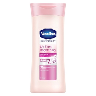 Vaseline วาสลีน เฮลธี ไบรท์ ยูวี เอ็กซ์ตร้า ไบรเทนนิ่ง กลูตาโกลว์ โลชั่น 100มล