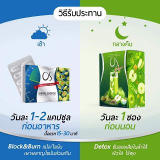 os fiber ดีท็อกซ์ล้างลำไส้ & garsinia cambogia โอเอส