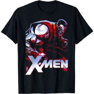 █♬♫♪♩ เสื้อยืดโอเวอร์ไซส์100%cotton เสื้อยืดคอวีผู้ชาย Marvel X-Men Colossus  เสื้อ ยืด ผู้ชาย คอกลม โอเวอร์