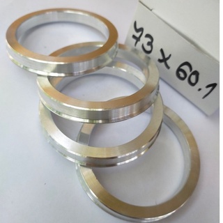 (ราคาต่อชุด) 4 ชิ้น ปลอกกันสั่น แหวนกันสั่น Honda Toyota Mazda Nissan (Hub Ring) สำหรับล้อแม็ก73.1-60.1 73.1-54.1