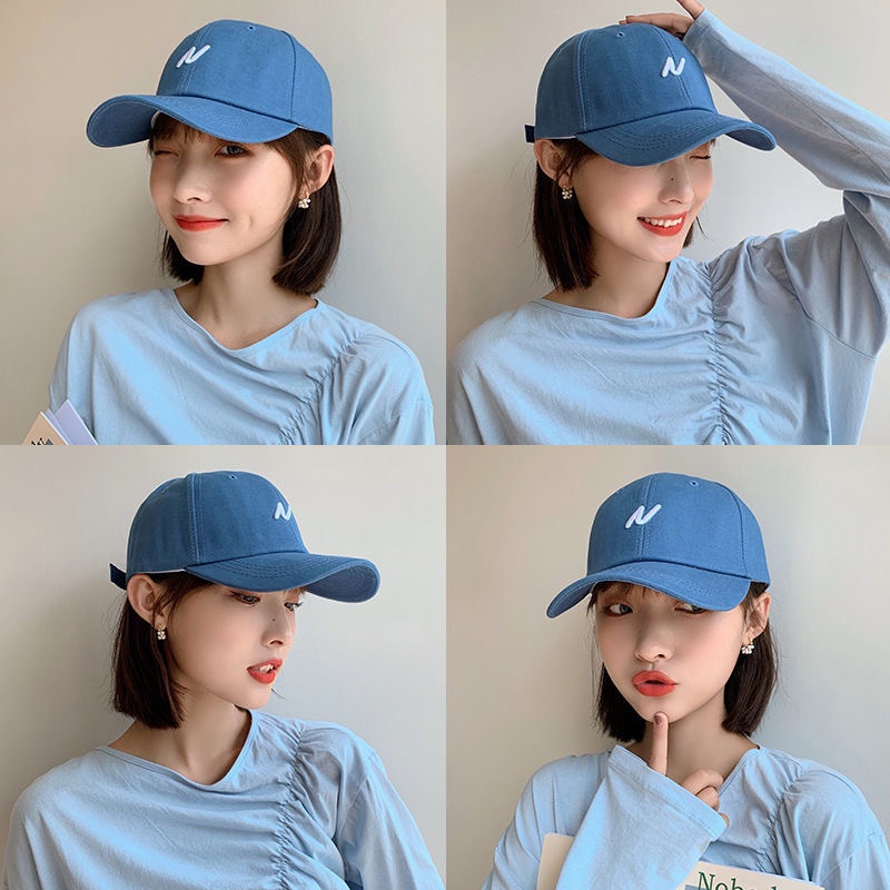 หมวกเบสบอล-ผ้าลูกฟูก-กันแดด-เข้ากับทุกการแต่งกาย-สไตล์เกาหลี