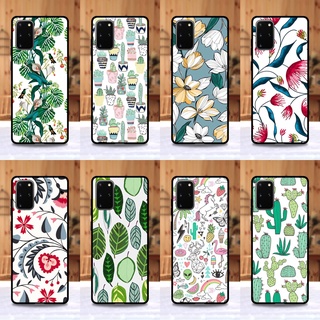 เคส Samsung S20 plus ลายดอกไม้ ขอบนิ่มหลังแข็ง เคสมือถือ เคสโทรศัพท์ Case เคส TPU ขอบนิ่มหลังแข็ง ไม่ขูดตัวเครื่อง