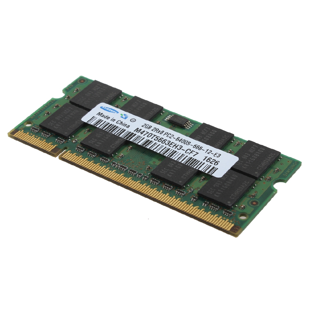 หน่วยความจําสําหรับ-samsung-2gb-2rx-8-pc2-6400-ddr2-800-mhz-200-pin-sodimm-ram