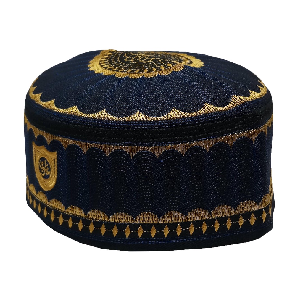 หมวกละหมาดผู้ชายมุสลิม-กะปิเยาะห์อิสลาม-alw001-ลวดลายสวยงาม-เนื้อผ้าหนา-ใส่สบาย-มีหลายสีหลายขนาดให้เลือก-ใส่รายอ-ออกอีด