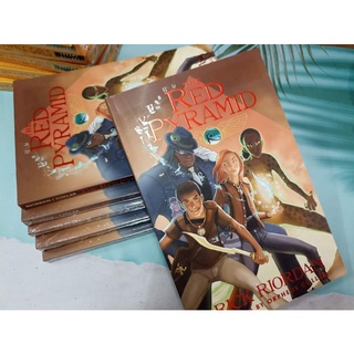 (New) The Red Pyramid - Graphic Novel by Rick Riodan ผู้แต่ง Percy Jackson