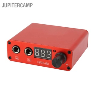 Jupitercamp พาวเวอร์ซัพพลายสักดิจิทัล Usb 100‐230V ขนาดเล็ก สีแดง โหมดป้องกันการเมื่อยล้า