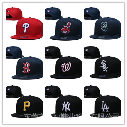 ใหม่ล่าสุด-หมวกบ็อกเซอร์ลําลอง-ผ้าฝ้ายแท้-ปักลาย-new-york-yankees-los-angeles-dodges-boston-สีแดง-esnn-ug0i