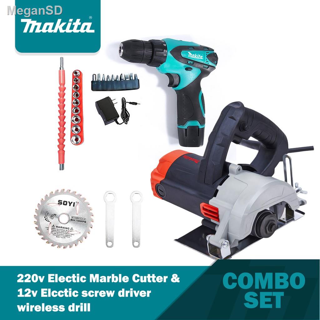 Makita Screwdriver Drills Wireless & Electric Marble Cutter Power Tools