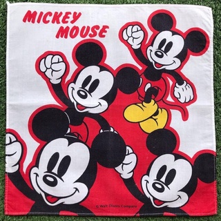 Mickey mouse ผ้าเช็ดหน้ามิกกี้เม้าส์