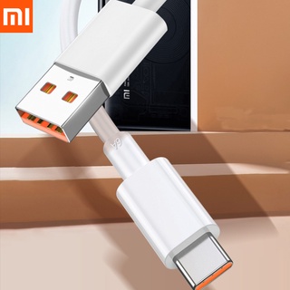 สายชาร์จเทอร์โบ Type C 1 1.5 2 เมตร สําหรับ Xiaomi Poco F3 X3 M3 NFC Mi 12 11 11T 10 10T Pro Lite Black Shark 2 3 Tipo C Cabel