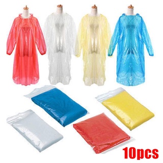 【COD】10/20 ชิ้น Pullover ผู้ใหญ่ทิ้งเสื้อกันฝนป้องกันฝุ่นติดต่อเสื้อผ้าป้องกัน