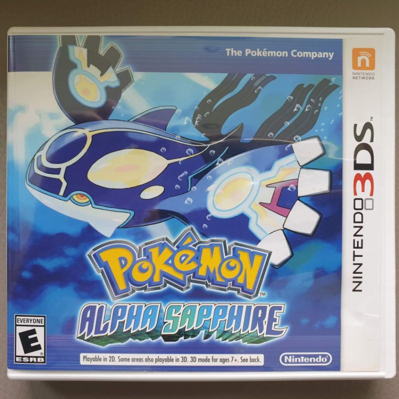 pokemon alpha sapphire (3DS) | Shopee Thailand