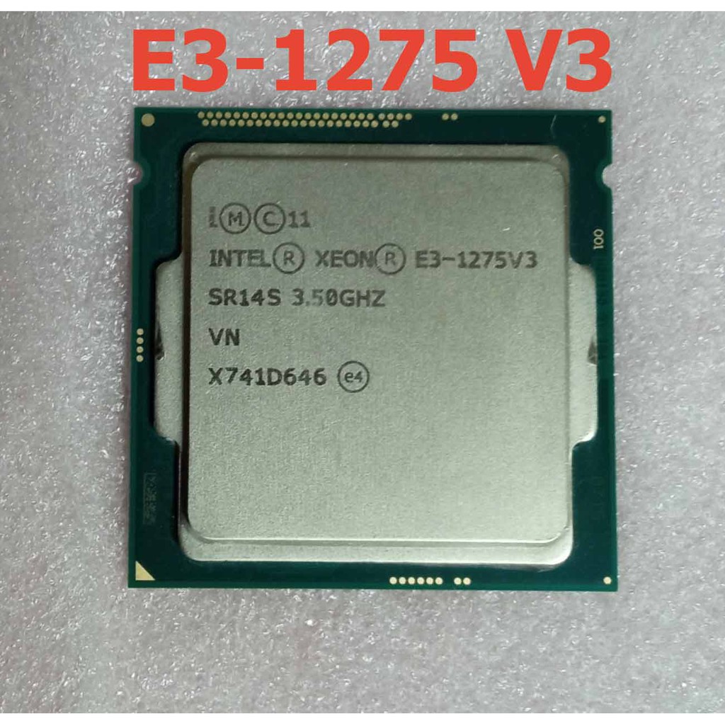 Intel Xeon E3-1275 V3 3.5 GHz Quad core (4 Core 8 Thread) CPU ราคา 1440 บาท  | Shopee Thailand