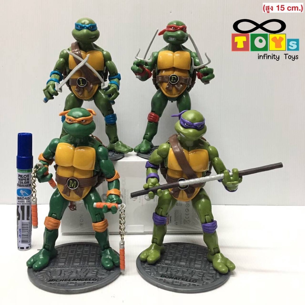 figures-ninja-turtles-เต่านินจา-เซต4ตัว