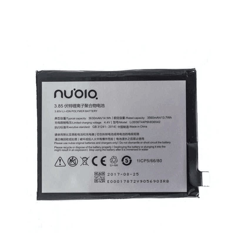 แบตเตอรี่-zte-nubia-m2-dual-sim-nubia-m2-dual-sim-td-lte-nx551j-แบตเตอรี่-li3936t44p6h836542-3630mah-original