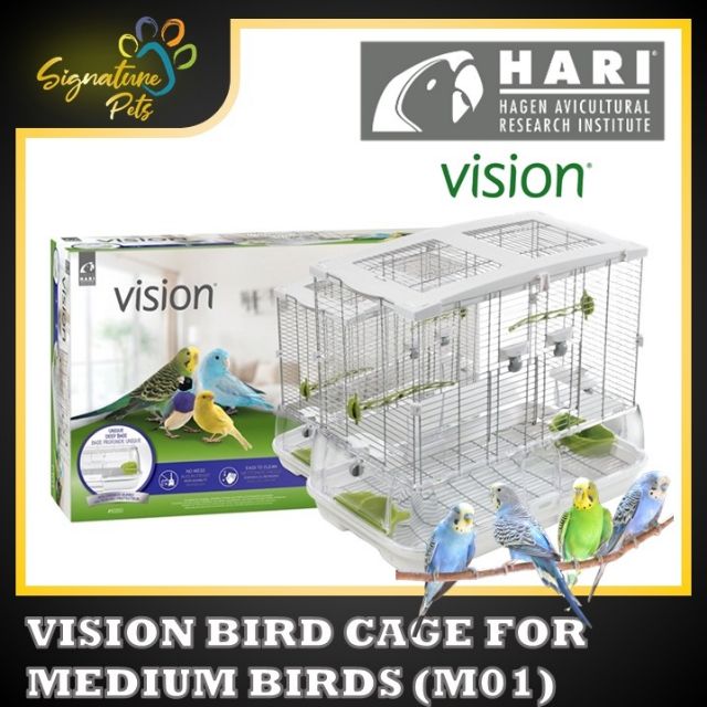 Vision Bird Cage for Medium Birds (M01) 83250 Shopee Thailand