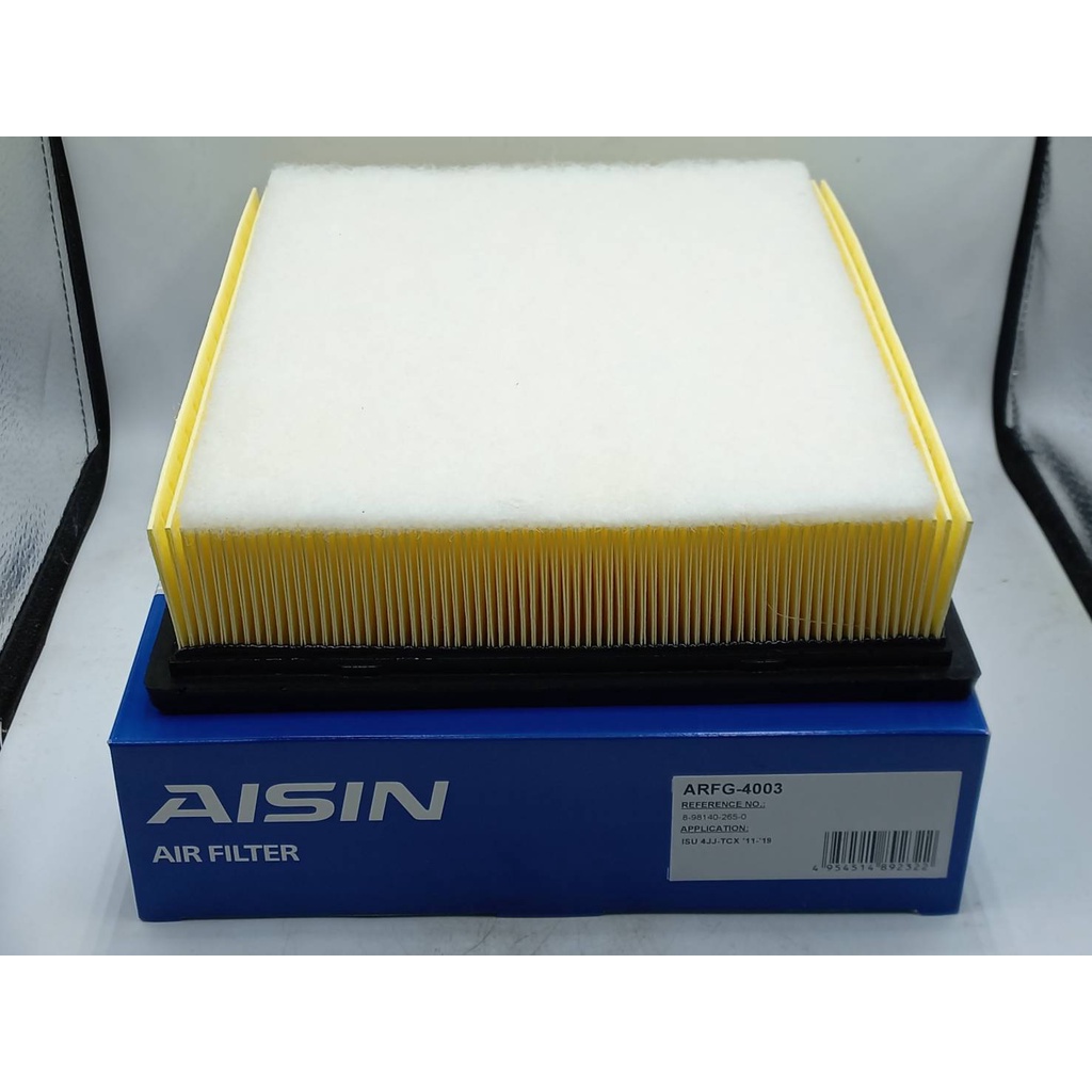 กรองอากาศ-aisin-arfg-4003-สำหรับรถอีซูซุ-isuzu-all-new-dmax-3-0-ปี-2012-2019-8-98140-265-0-arfg-4003