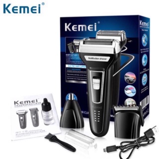 ((Kemei))แบตตาเลี่ยน ปัตตาเลี่ยน ตัดผม โกนหนวด ตัดขนจมูก KM-6559