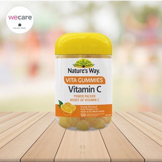 ภาพหน้าปกสินค้าNature\'s Way Vitamin C Vita Gummies 120เม็ด เนเจอร์เวย์ ไวตามินซี ไวต้า กัมมี ที่เกี่ยวข้อง