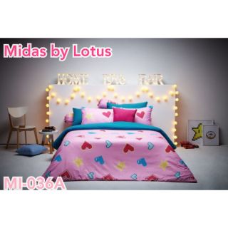 🏷sale✅ผ้าปูพร้อมผ้านวม หรือแยกซื้อ Midas by Lotus ^MI-036-A^