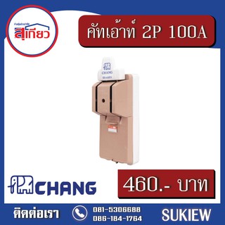 Chang คัทเอ้าท์ 2P 100A