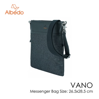 [Albedo] VANO MESSENGER BAG กระเป๋าสะพายข้าง/กระเป๋าเอกสาร/กระเป๋าหนัง รุ่น VANO - VN00299