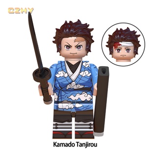 ของเล่นฟิกเกอร์ Demon Slayer Kamado Tanjirou ขนาดเล็ก