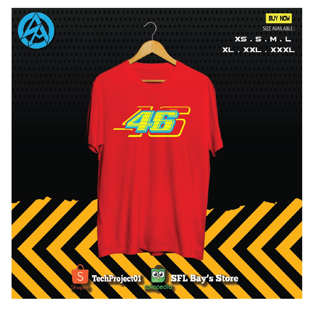 เสื้อยืด-ลาย-vr-46-valentino-rossi-distro-คุณภาพดี-ราคาถูก