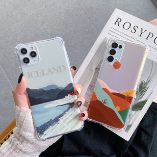 สำหรับ เคส oppo A17K Reno8T A78 A57 A77 5G A77s A17A76 Reno7 7Z 5G A95 Reno6 6 Z A16 A94 A74 4G A74 5G A54 A15 A15s Reno 5 4G 5G Reno 4 Reno 4Z(5G) A15 A93 A37 A53 A52 A92 A12 A12e A1k A3s A5 A5s A7 F9 A5 A9 A31 2020 Reno 3 Reno 2 2F 2Z A91 เคสใส TPU กั