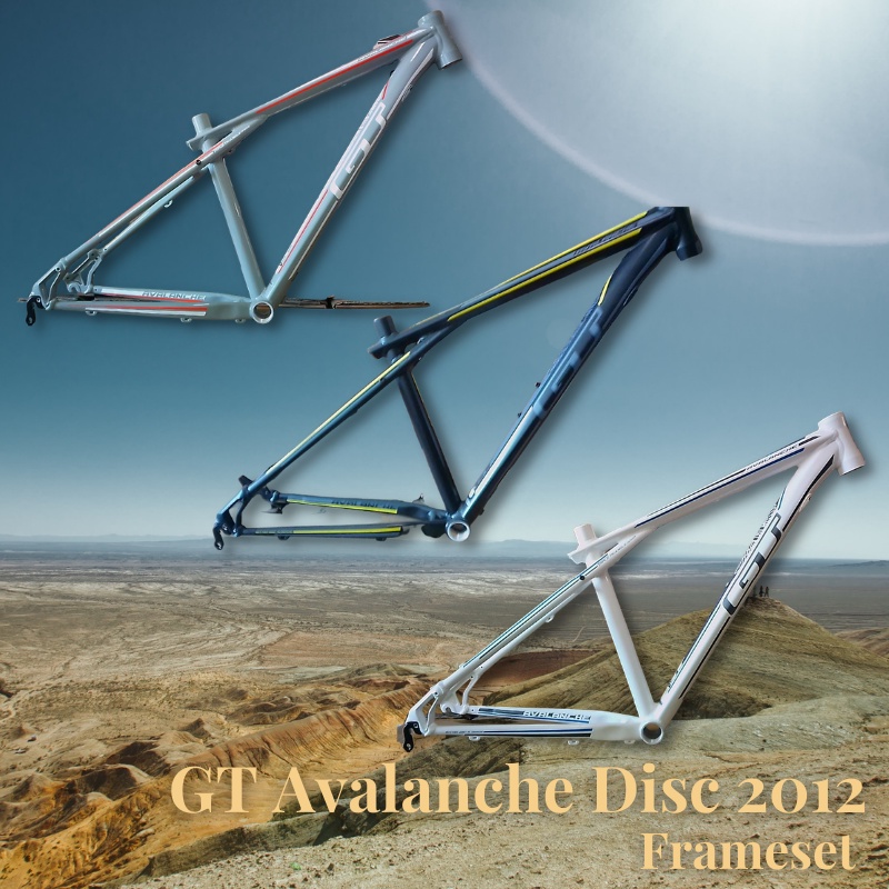 ลดล้างสต็อคคค-เฟรมเซ็ต-เฟรมเสือภูเขา-gt-avalanche-2012-frameset-ล้อ26-27-5-ไซส์-16นิ้ว