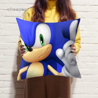 ปลอกหมอนอิงลายเม่น sonic 2020