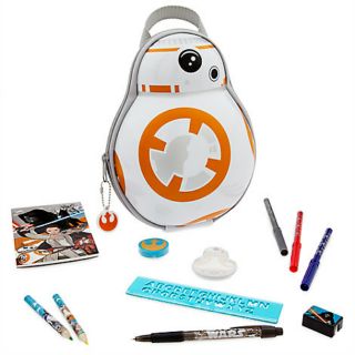 BB-8 Zip-Up Stationery Kit -- เซตเครื่องเขียน สี ลายยาน บีบี 8 สินค้านำเข้า Disney USA แท้ 100% ค่ะ