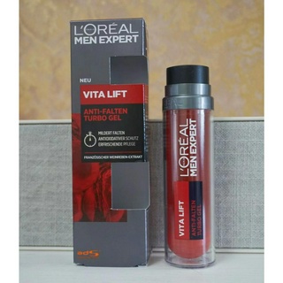 LOreal Mens Vita Lift Wrinkle resistant Firming Grape Skin Care essence 50ML