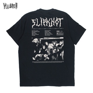 เสื้อยืดผู้ชาย เสื้อยืด พิมพ์ลาย Slipknot Vol 2 สีดํา โอเวอร์ไซซ์ แฟชั่นสตรีท | สินค้า Yellbruh S-5XL