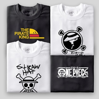 เสื้อยืด ONE PIECE Anime t shirt, Strawhat Pirate logo- ANIMO APPAREL