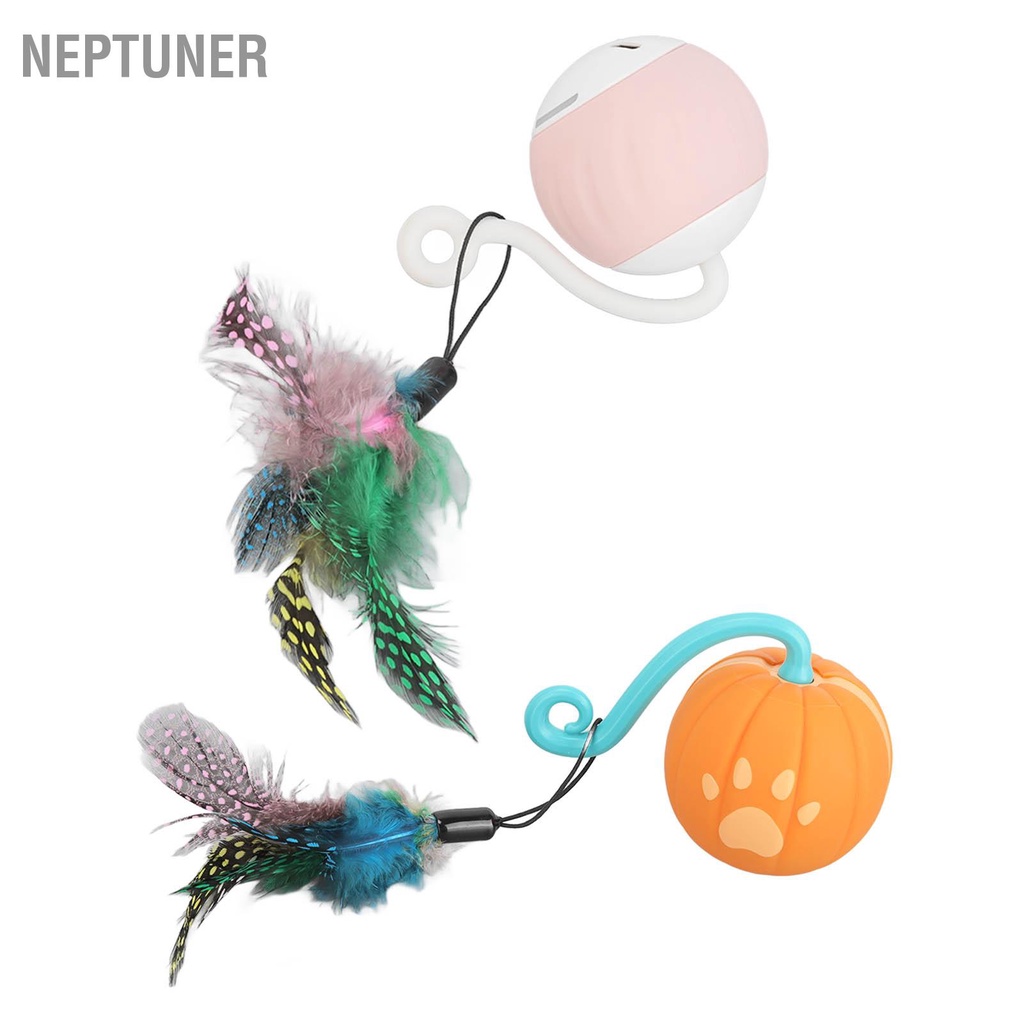 neptuner-ลูกบอลไฟฟ้าอัจฉริยะ-มีไฟ-led-2-ความเร็ว-ของเล่นสําหรับแมว