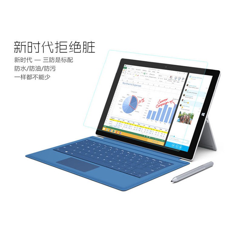 พร้อมส่งด่วน-ฟิล์ม-กระจก-นิรภัย-microsoft-surface-pro-5-6-pro-7-surface-go-go2-pro-x-surface-3-pro-8-ตรงรุ่น