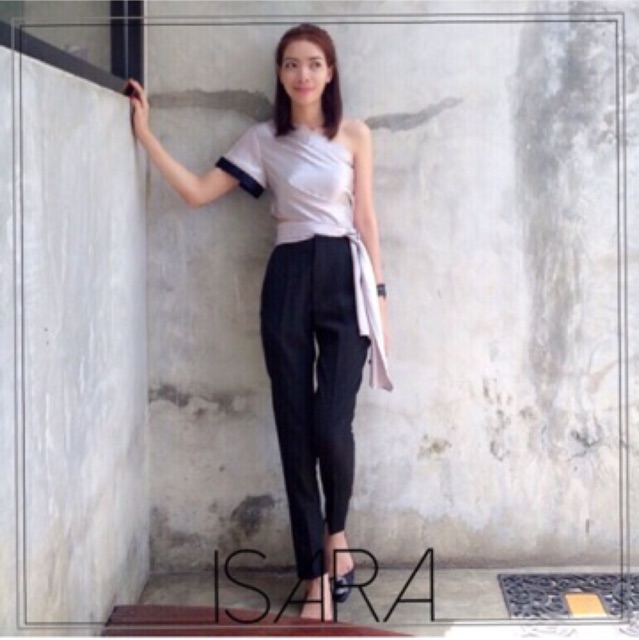 ส่งต่อ-กางเกง-b-012-classic-black-pant-by-isara-boutique