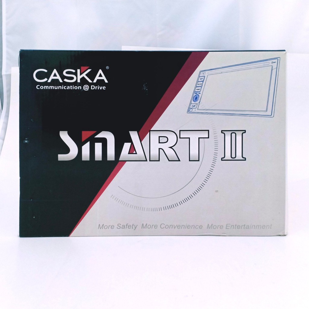 ครื่องเสียงติดรถยนต์-2din-มีนำทาง-gps-navi-caska-smart-i-iแบรนด์ดังแกรดญี่ปุ่น-พร้อมจอ-6-2-นิ้ว-เล่นแผ่นdvd-cd-ดีวีดีได้