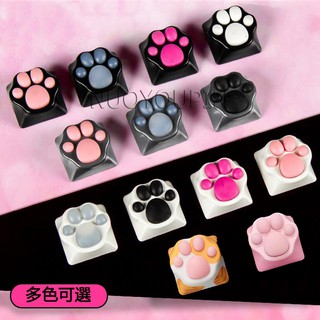 ภาพหน้าปกสินค้าปุ่มคีย์แคปโลหะลาย อุ้งเท้าแมว Cat Paw Keycap ตรงอุ้งเท้าทำมาจากยางซิลิโคน ปุ่มคีย์บอร์ด สำหรับ Mechanical Keyboard ที่เกี่ยวข้อง