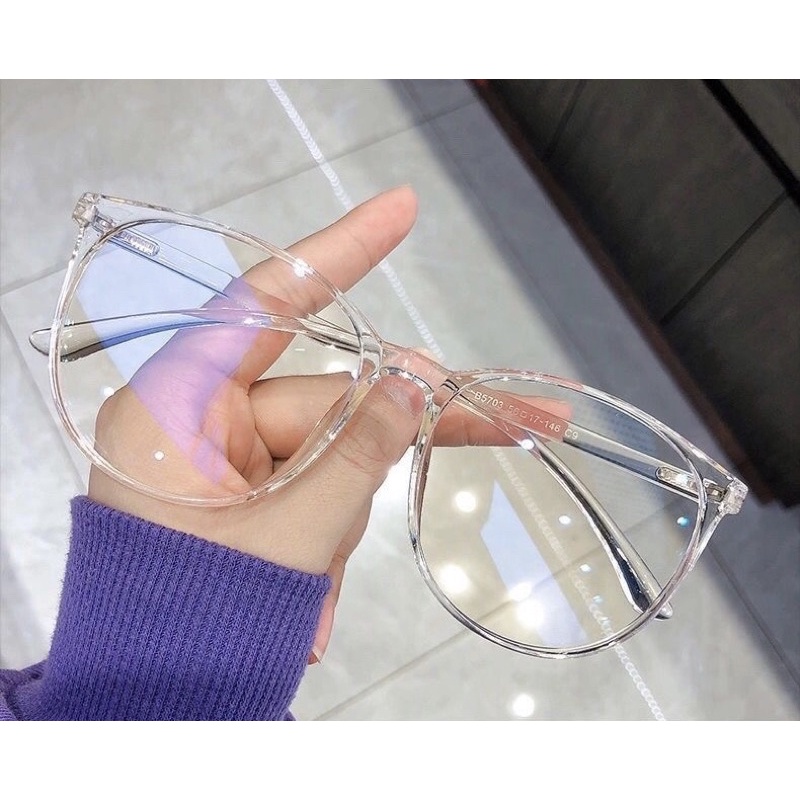 003-แว่นทรงเกาหลี-แว่นกรองแสงแท้-ทรงหยดน้ำ-แว่นกรองแสงสีฟ้า-95-แว่นสายตา-แว่นอ่านหนังสือ-ถนอมสายตา