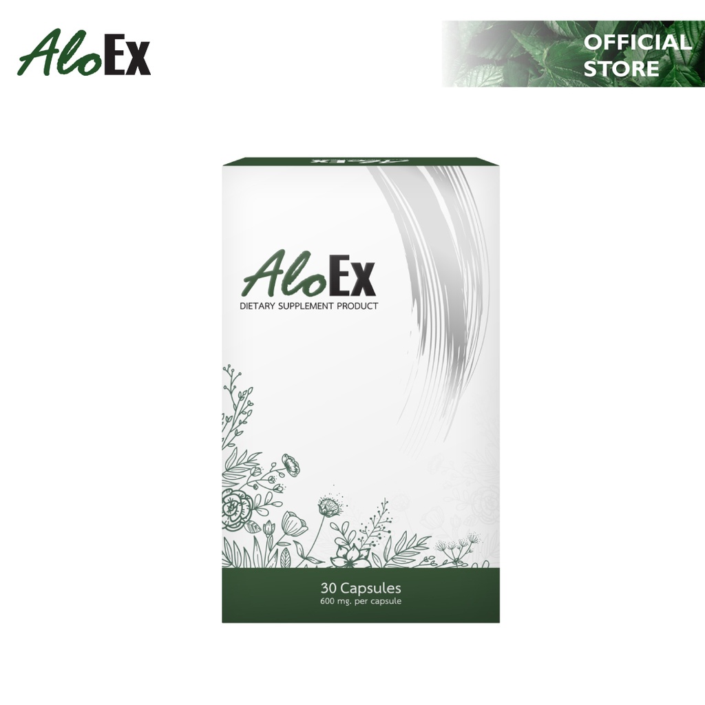 ภาพหน้าปกสินค้าAloEx Dietary Supplement ผลิตภัณฑ์เสริมอาหารบำรุงเส้นผมและหนังศีรษะ ลดผมร่วง กระตุ้นการเกิดใหม่ของเส้นผม จากร้าน welkinmark_official บน Shopee