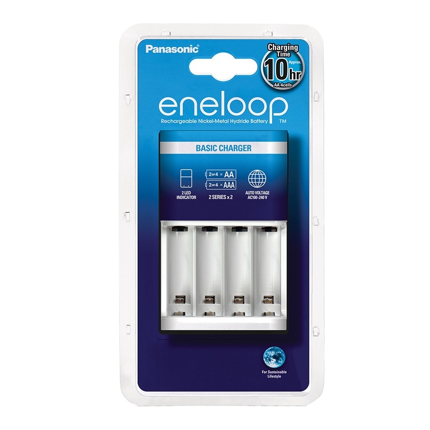 ของแท้ ถูกที่สุด Original Panasonic eneloop Basic charger 10hr. แบบ 4 ...