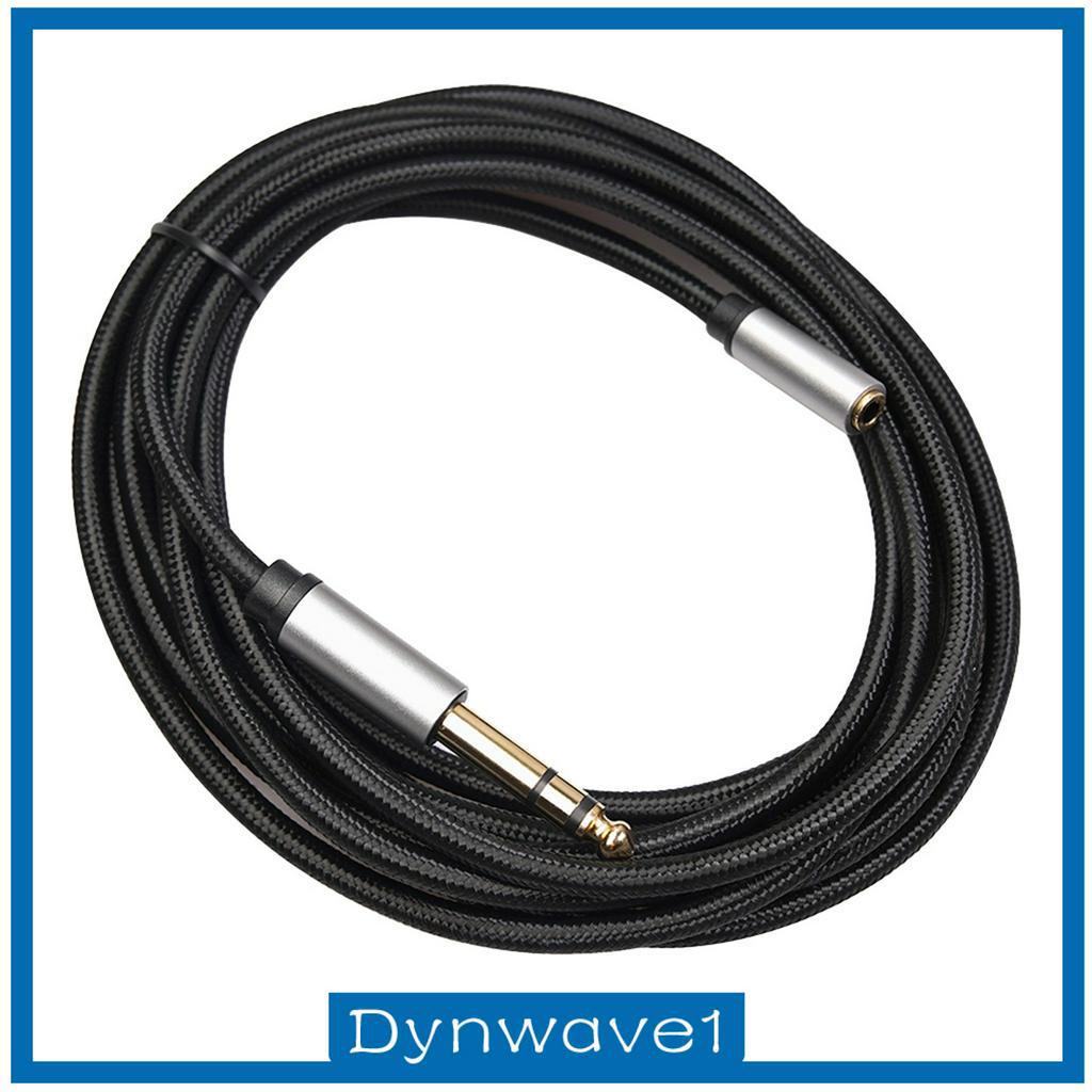 dynwave1-อะแดปเตอร์หูฟัง-6-35-มม-female-to-3-5-มม-male-stereo-audio-adapter-0-3-เมตร