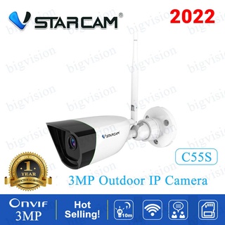 ภาพหน้าปกสินค้าราคาต่ำสุดใน Shopee Vstarcam CS55/C55S 3MP กล้องวงจรปิดไร้สาย WIFI IP 3ล้านพิกเซล EYE4 ประกันศูนย์1ปี ซึ่งคุณอาจชอบราคาและรีวิวของสินค้านี้