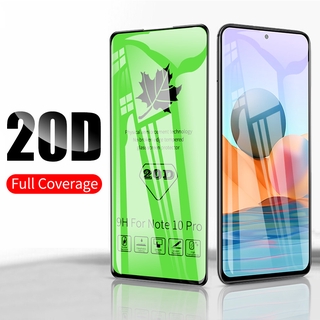 20D Full Screen Protector For Xiaomi Mi Redmi Note 10 Pro Tempered Glass