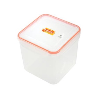 Dee-Double ถังข้าวสารพลาสติก 3 กก. POP LOCK 9144M ถังใส่ข้าวสาร