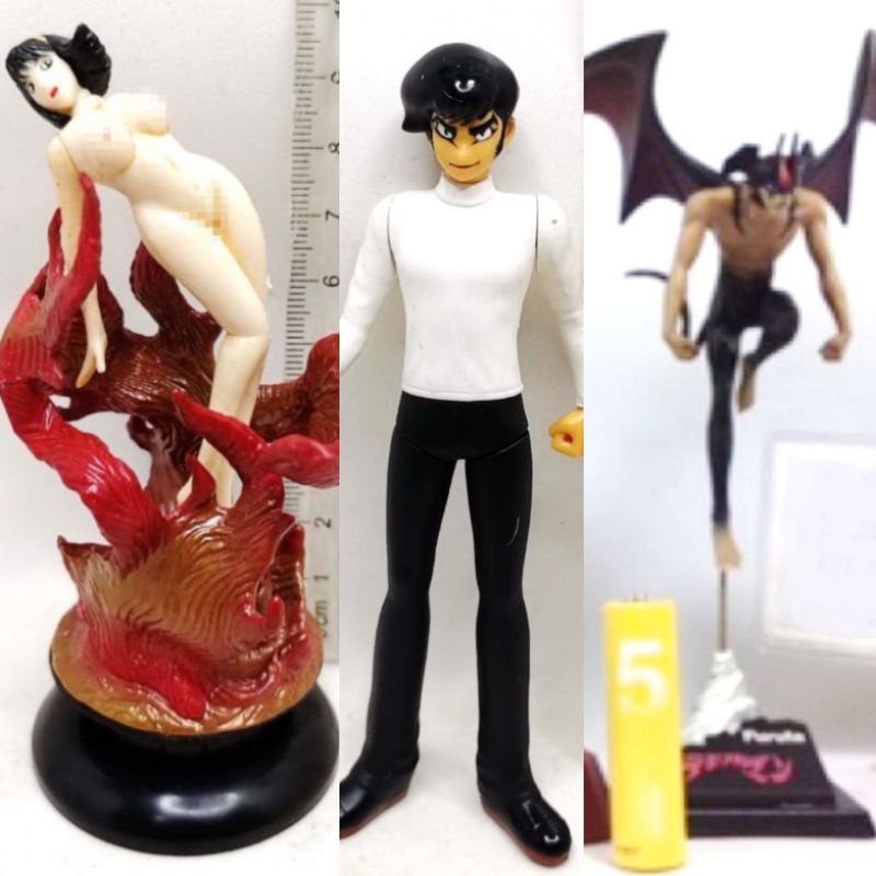 แท้-มือ2-devilman-part-2-miki-makimura-white-knight-figure-เดวิลแมน-akira-fudou-no-demon-mask